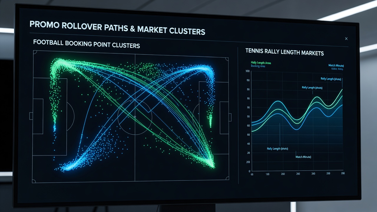Sectional timing data overlaid with tennis rally metrics for rollover planning