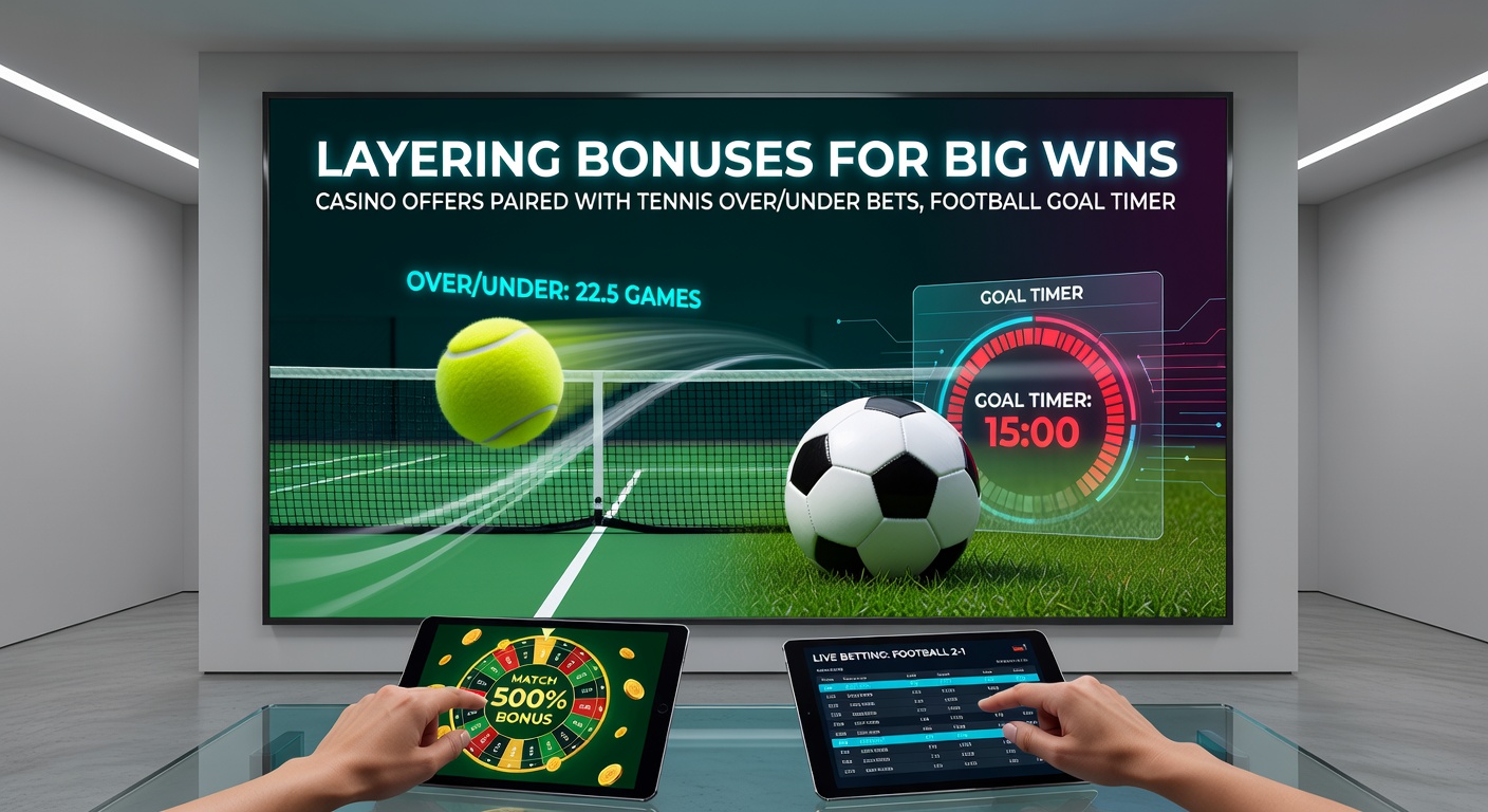 Dynamic chart showing casino bonus flows into horse racing distance handicaps, overlaid with tennis over/under trends and football goal timer distributions