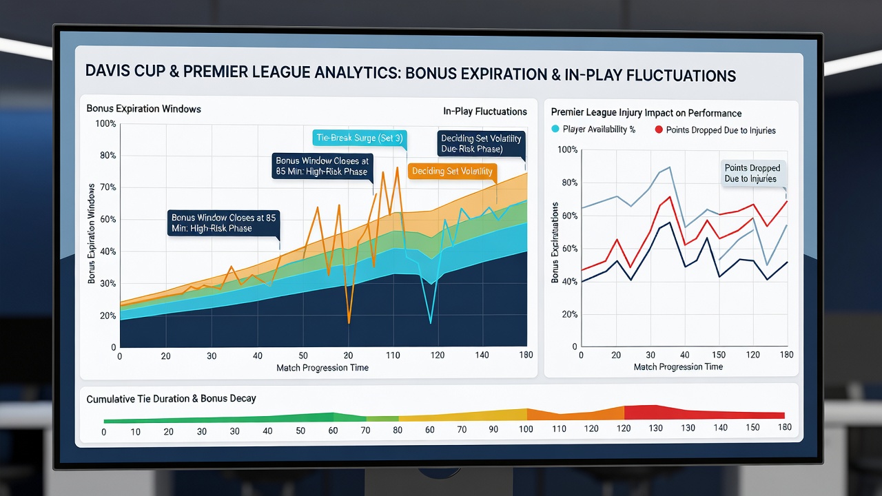 Detailed charts showing injury-time goal frequency and Ascot place market liquidity during bonus active periods
