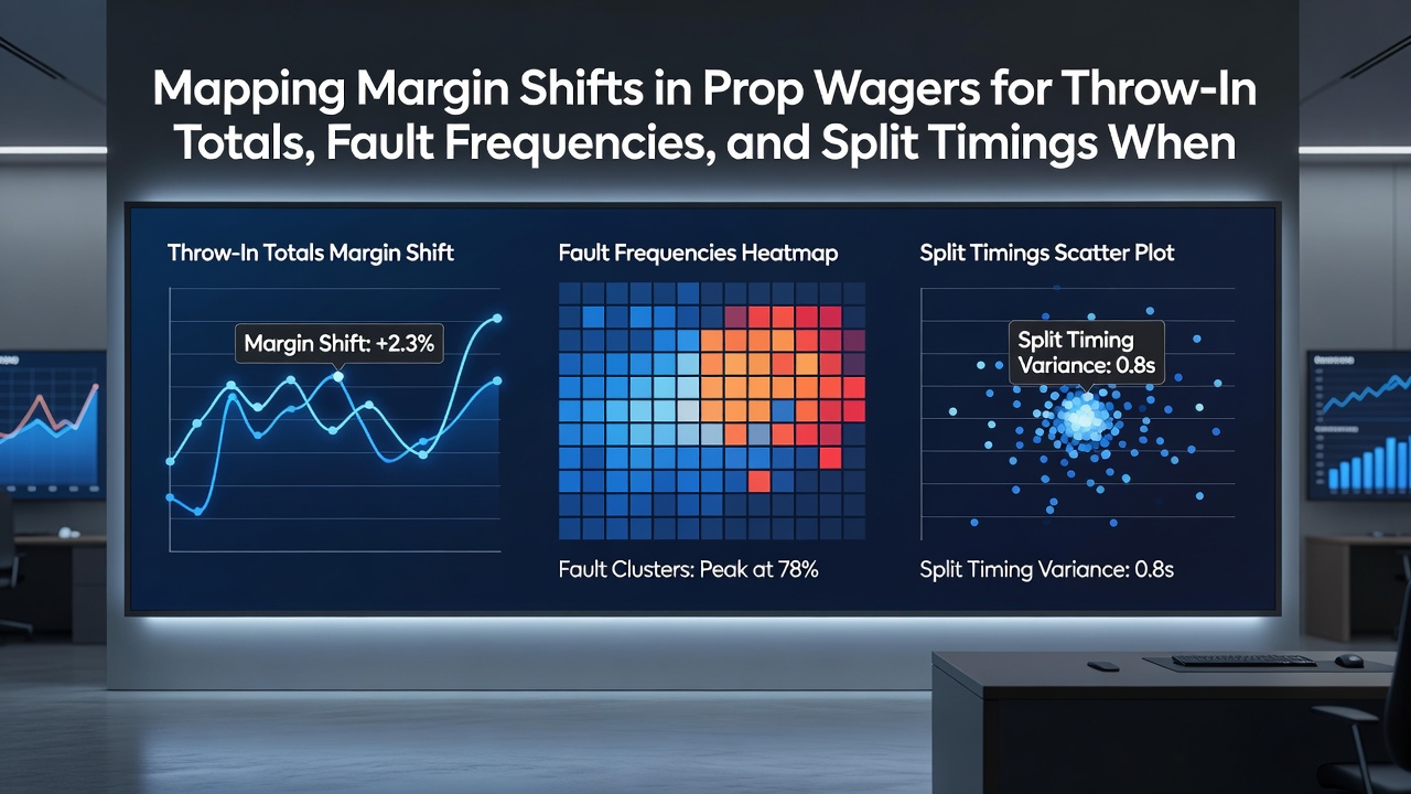 Data visualization of prop wager margin changes tied to deposit incentive activations in 2026