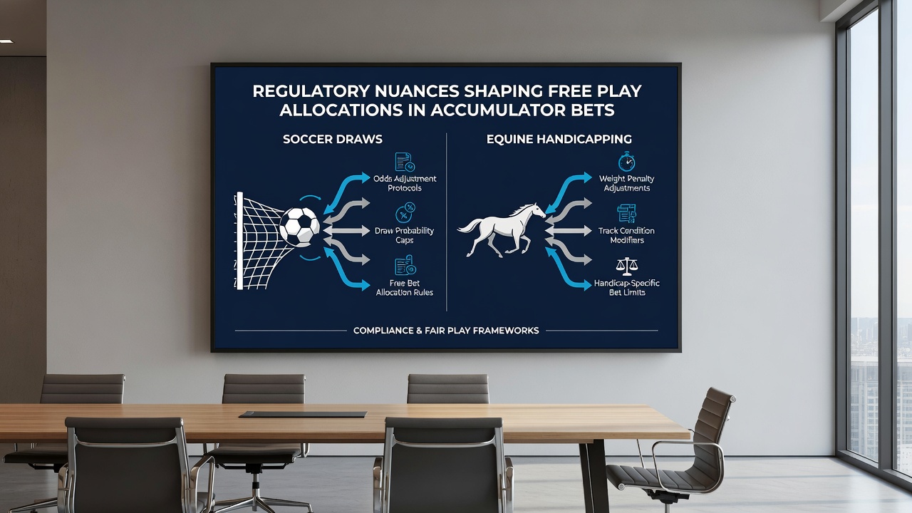 Compliance documentation for free play allocations in multi-sport accumulator bets