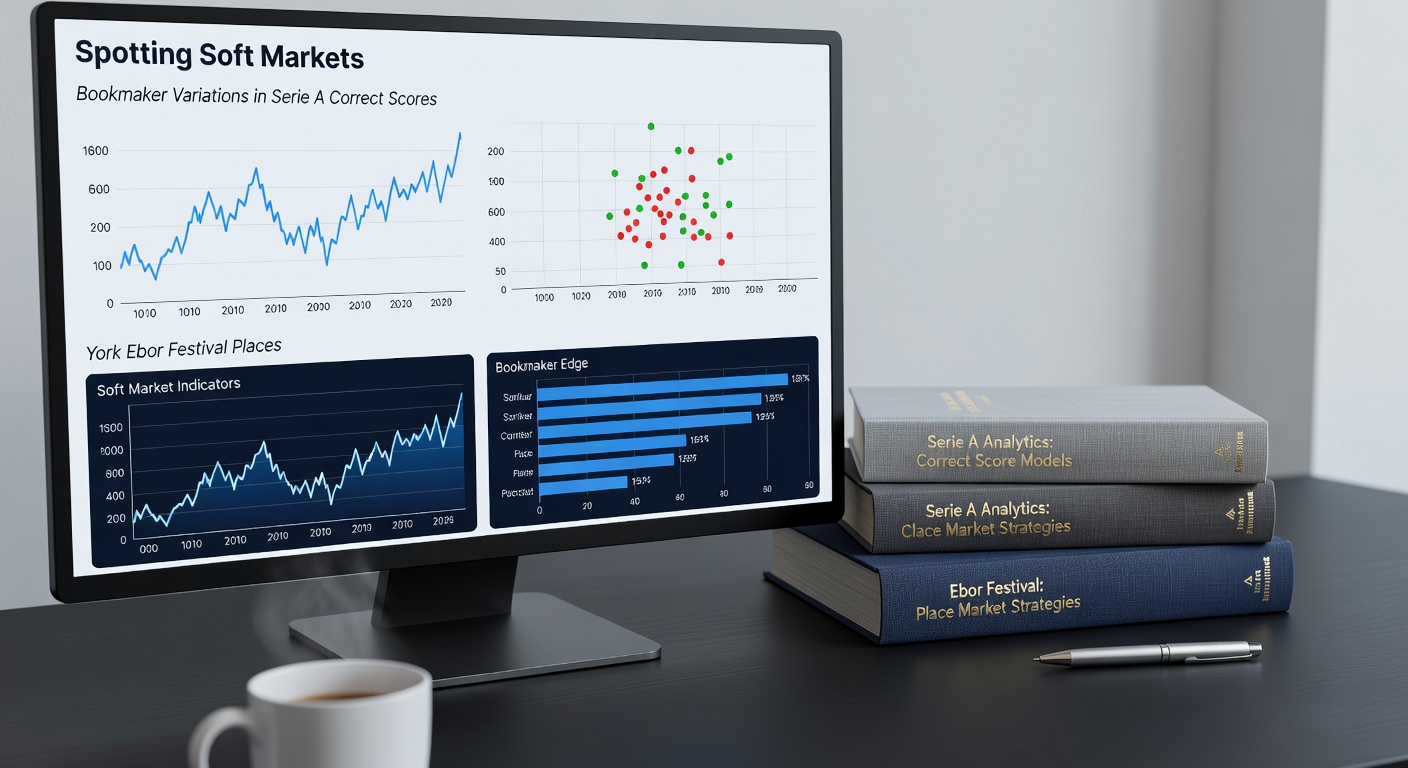 York Ebor Festival horse racing scene with punters checking each-way place odds on mobile devices amid a crowded betting ring