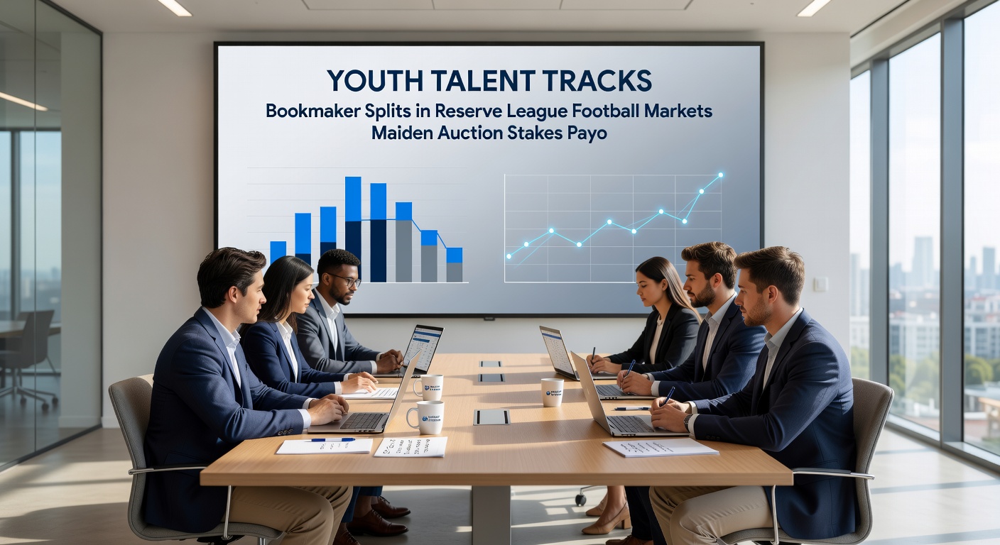 Colts and fillies charging in a maiden auction stakes race, capturing the thrill of unraced talent at early-season meetings